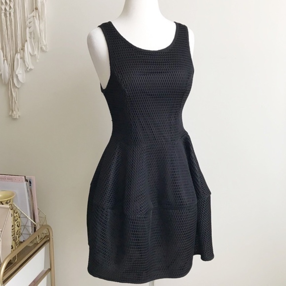 Little Black skater dress size M